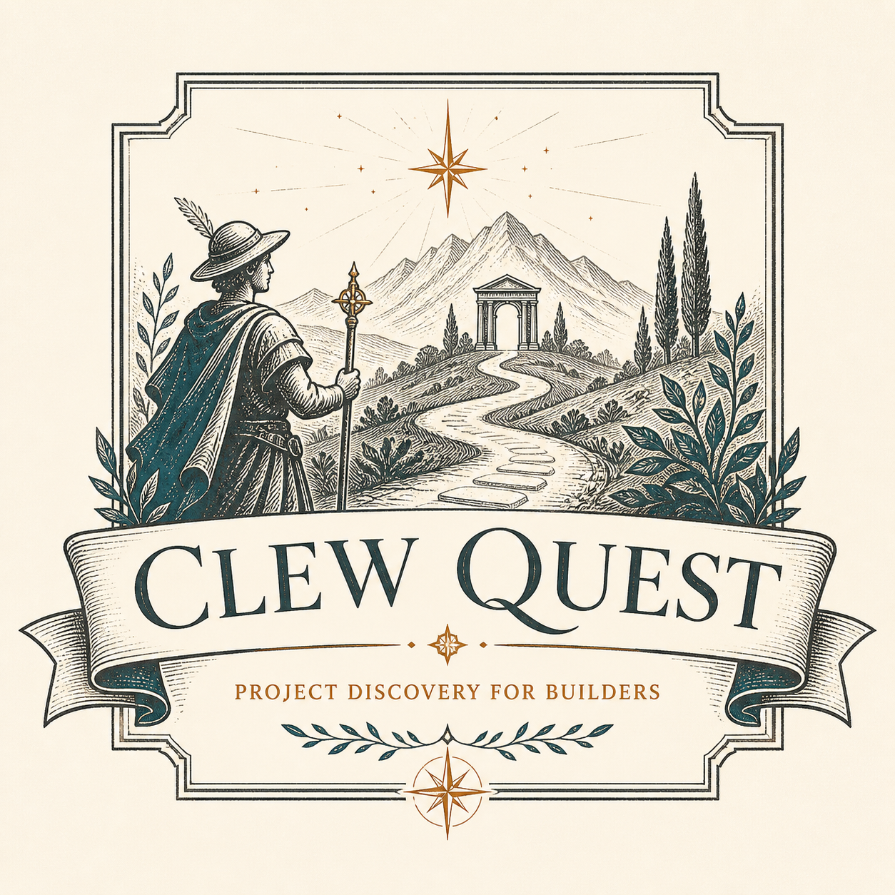 Clew Quest logo