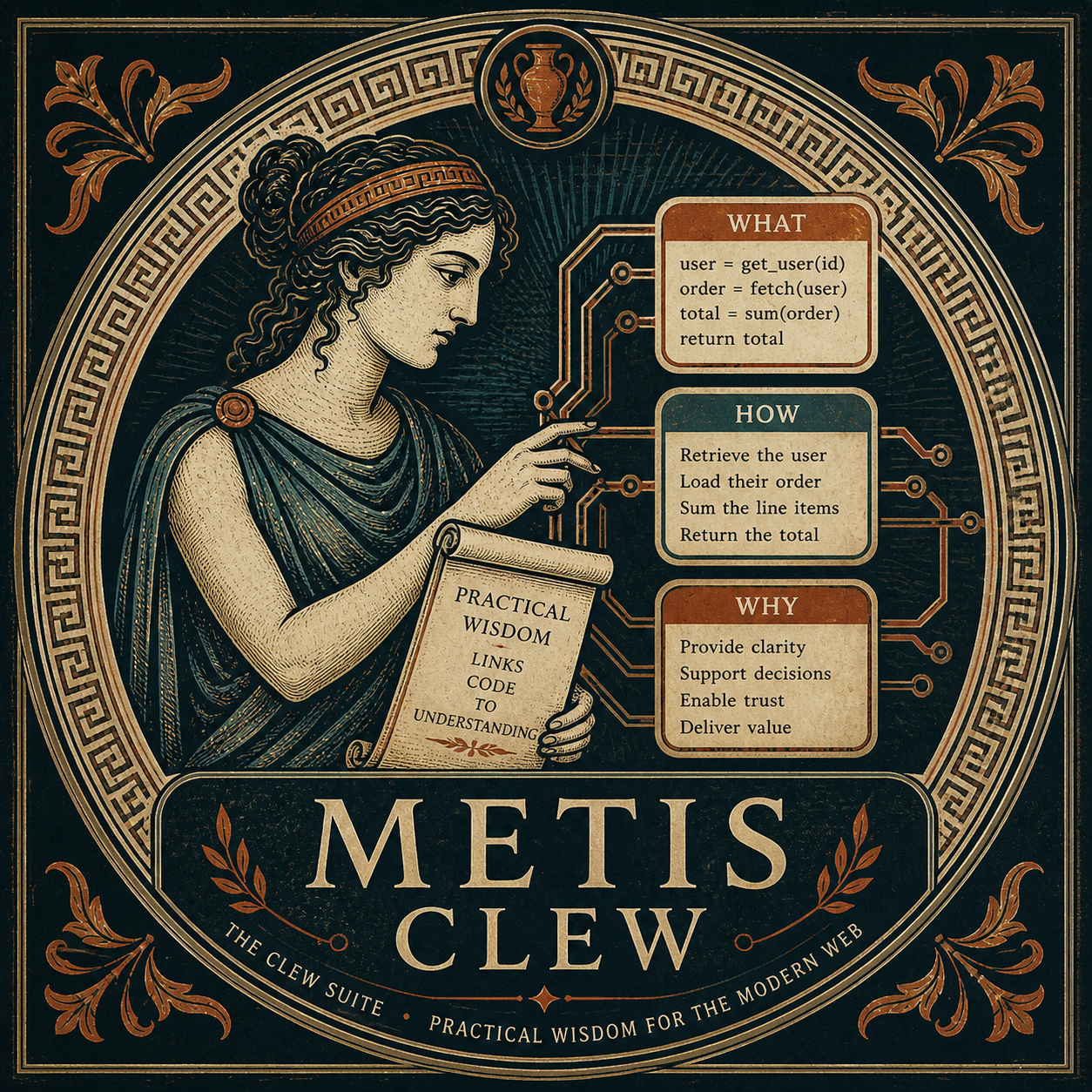 Metis Clew logo